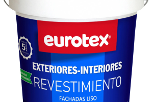 Revestimiento liso Exterior/Interior EUROTEX blanco 15L