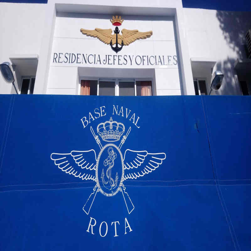 Pinturas Bolaños: Pintado de la Residencia de Oficiales de la Base Naval de Rota